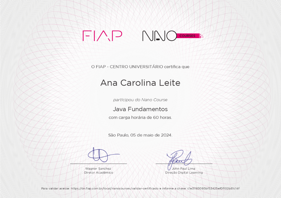 Certificado