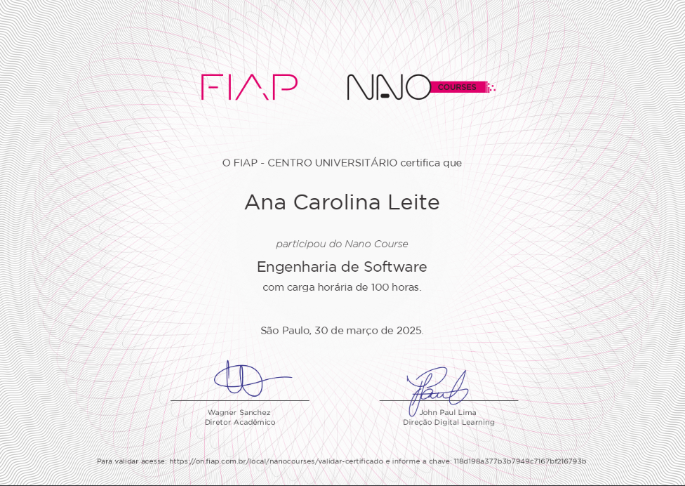 Certificado